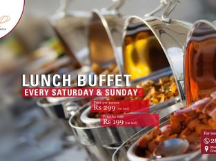 Saffron Grill – 04th & 05th MAY 2019 WEEKEND SPL LUNCH BUFFET Rs 299