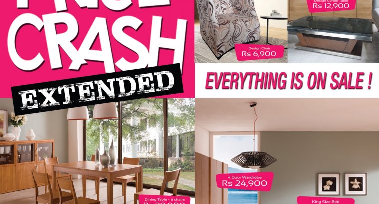 MEDZ Furniture – MASSIVE PRICE CRASH EXTENDED
