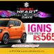 Suzuki Mauritius – Ignis for Rs 565,000