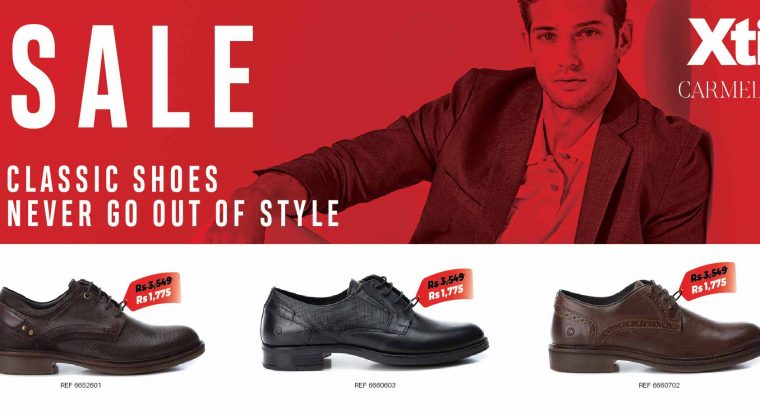 Xtishoes – 50% on your favourite classic shoes