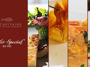 Le Capitaine Restaurant – Winter Menu Rs 950