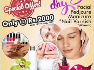 Beauty & Nail Forever – Facial Pedicure Manicure Nail Varnish Rs 2000