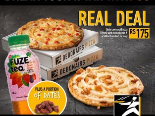 Debonairs Pizza Mauritius – Iftar promo Real Deal at  Rs 175