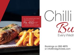 Le Suffren Hotel & Marina – All you can eat Chilli Bun Rs450