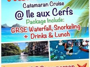 Sud Sauvage Adventure – Catamaran cruise Ile Aux Cerfs at Rs 1,200