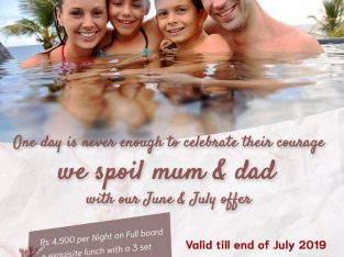 Coral Azur Beach Resort – June /July offer Rs 4,500 full board