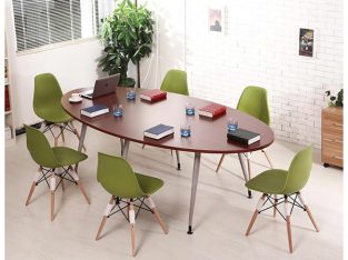 Trendy Design Shopping Ltd – Simple oval meeting Table(only table) Rs 7,718