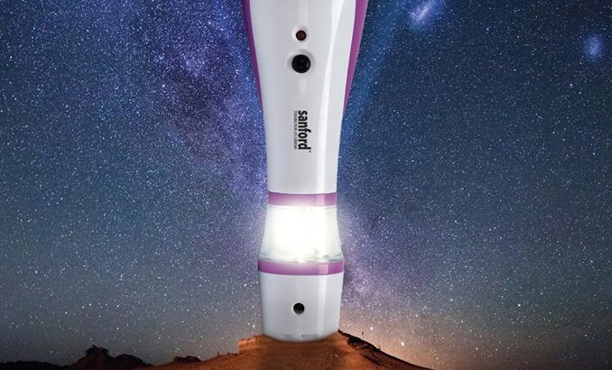 AB Desai – Sanford Rechargeable Classic Torch | 2 years warranty Rs 350