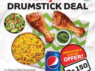 Galito’s Mauritius – FIERY DRUMSTICK DEAL Rs150