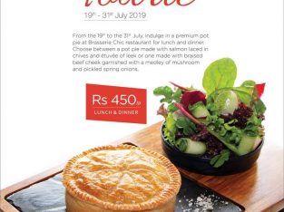 Labourdonnais Waterfront Hotel – Dinner and Lunch Tourte Rs 450