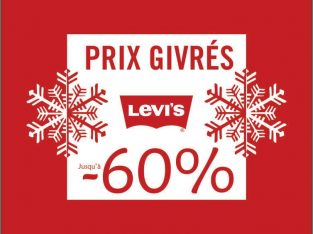 Levi’s – WINTER COLLECTION AT LEVI’S 60% OFF