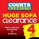 Courts – HUGE SOFA CLEARANCE