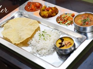 Saffron grill – LUNCH THALI PROMOTION * THALI FOR JUST RS 99 ONLY