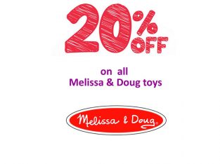 Lekidz Toys – 5 to 20% OFF ALL Melissa & Doug toys.