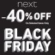 Next Mauritius – Black Friday 40% OFF on selected items