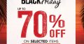 70% OFF on selected items in ALL Quiksilver and Roxy shop
