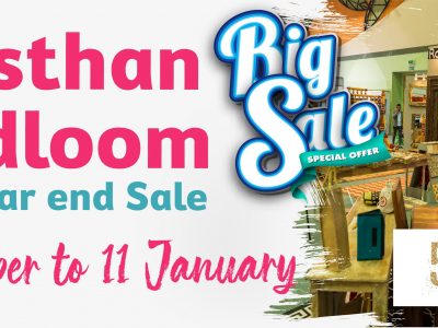 Rajasthan Handloom House Co. Ltd – Mega Year end Sale All products Flat 50% Off