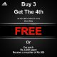 Adidas brand store Mauritius – Buy 3 Get the 4th One Free