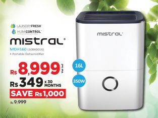 Courts Mammouth – Mistral dehumidifier Rs 8,999