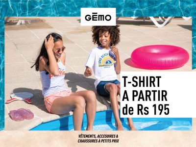Gémo – tee-shirts garçon à petits prix chez Gémo à la Croisette.