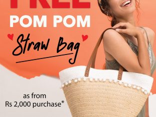Island Haze – Free Pom Pom Straw bag as from purchase of rs2000
