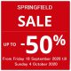 Springfield man & woman Mauricio  – Upto 50% SALE in our Springfield shop @ 246 Edith Cavell Court, Port Louis
