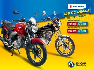 Emcar Ltd – Suzuki 125cc Deals