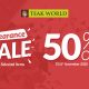 Teak World – CLEARANCE SALE on selected items in all Teak World shops