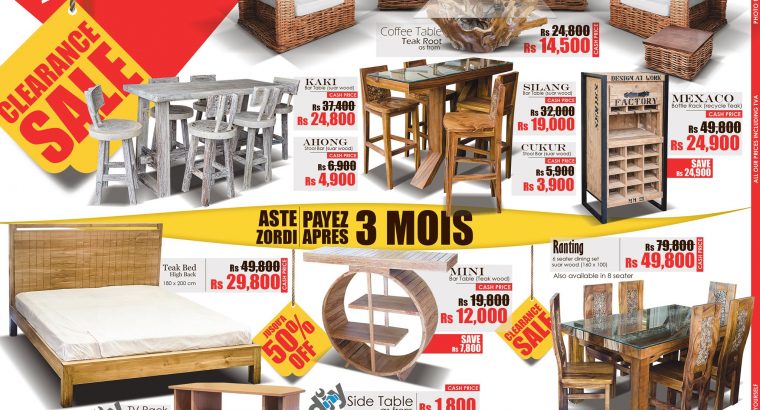 RUMI indoor and outdoor furniture – BARE!! ALA NU VINI!! GRAND PROMO
