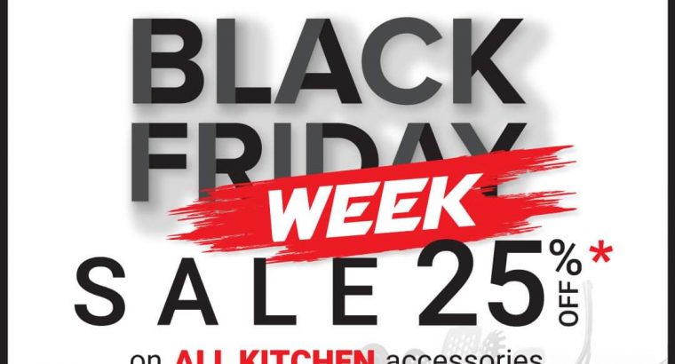 Ku dÃ© Kla – Black Friday Week Enjoy up to 25% discount on all kitchen accessoires at Ku dÃ© Kla till 06 December 2020