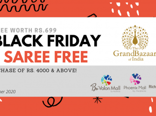 The Grand Bazaar of India – This Black Friday | Get a saree free