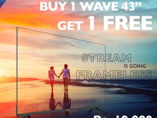 HM RAWAT – *Buy 1 WAVE 43” Get another 1 FREE