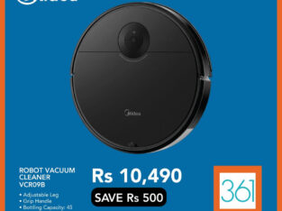 361 –  Midea Robot Vacuum Cleaner Rs10,490