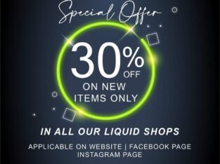 Liquid Shops Mauritius – 30% on new items Black Friday